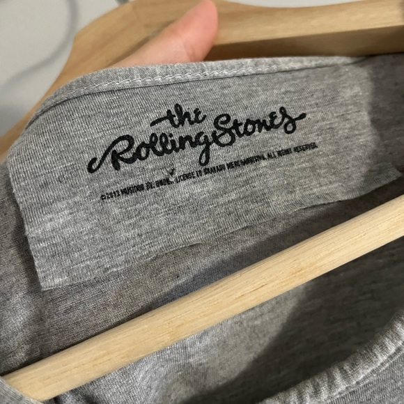 The Rolling Stones grey tank summer top North American 1981 tour - Picture 3 of 5